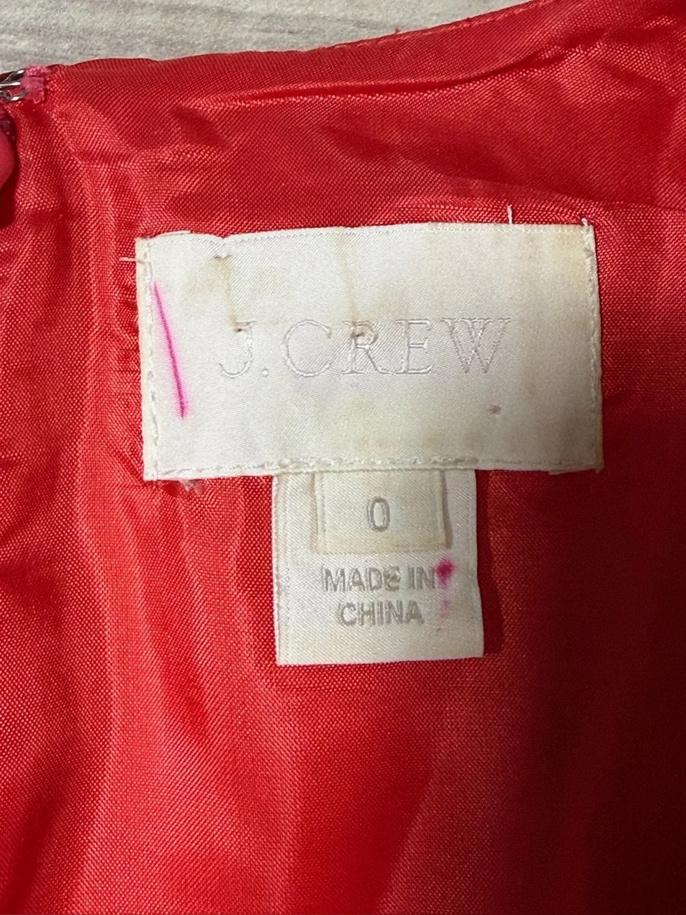 J.Crew Kami Dress in Classic Faille Pink V-Neck Fit & Flare With Pockets!